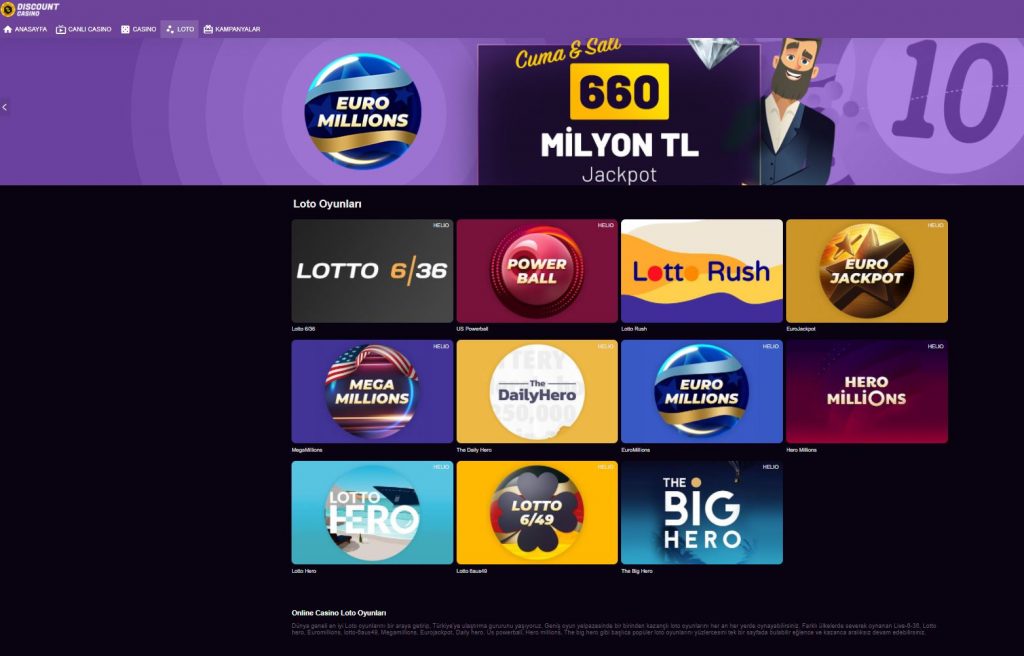 Discount Casino Loto