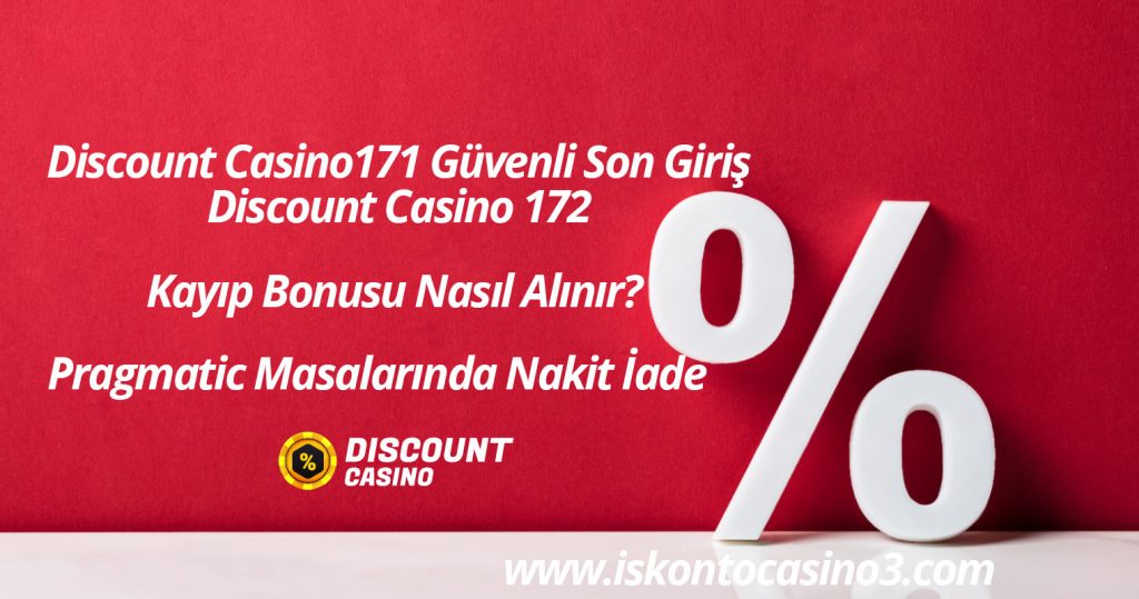 Discount Casino171 Güvenli Son Giriş – Discount Casino 172